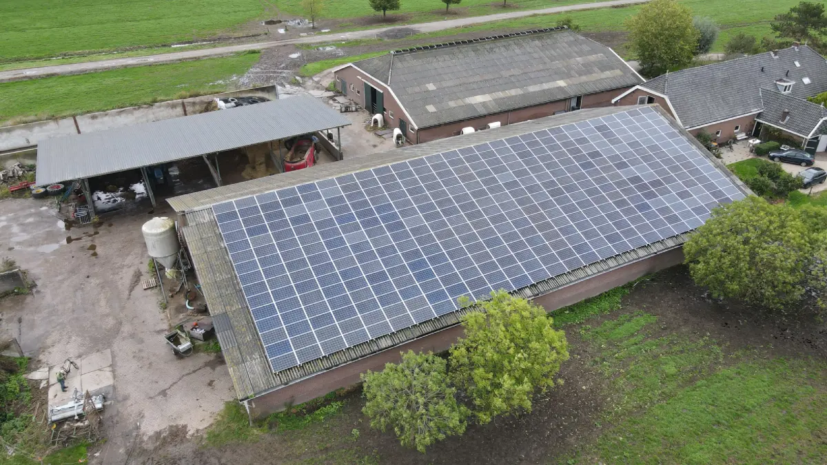 zonnepanelen polder nijnerode