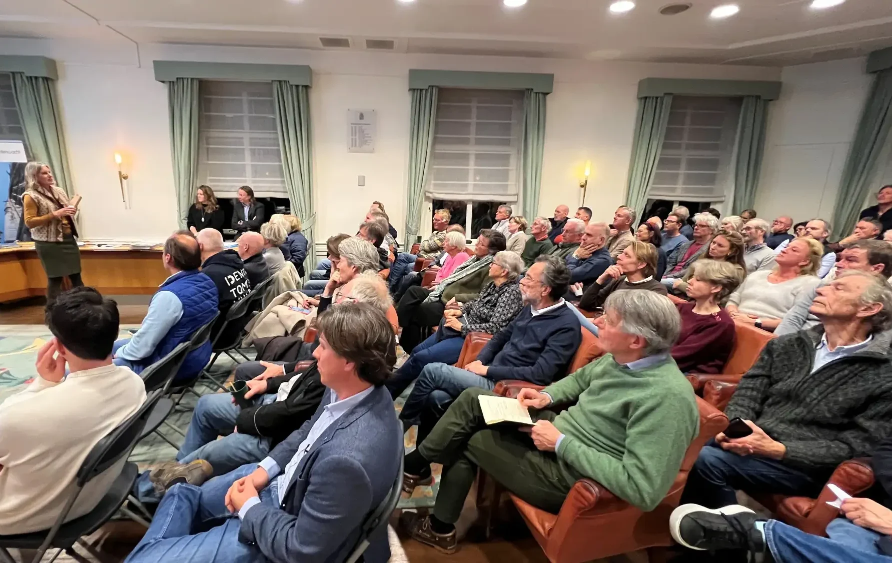 bijeenkomst met bewoners