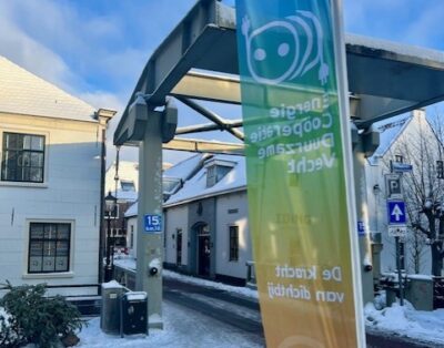 Dannestraat in winter