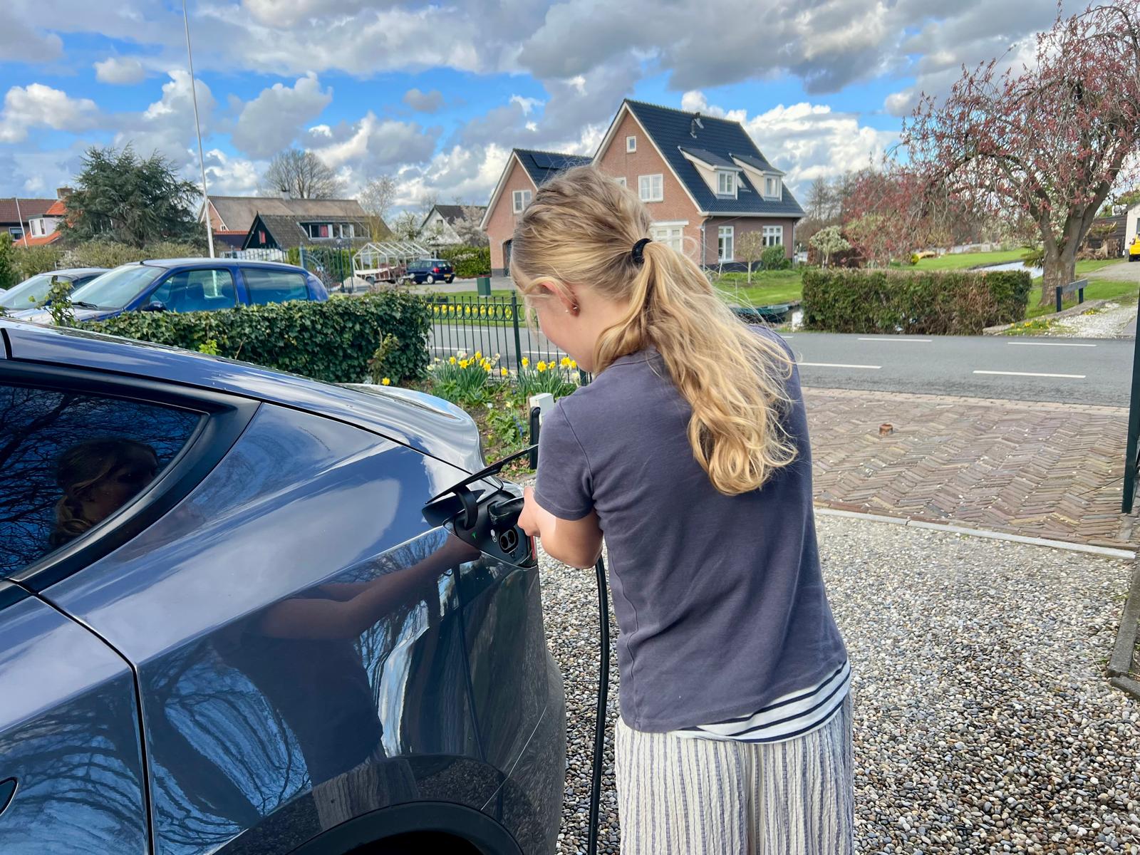 Elektrische auto laden